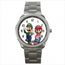 Sport metal watch mario luigi