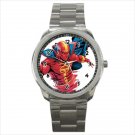 Sport metal watch red tornado