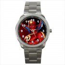 Sport metal watch red tornado