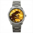 Sport metal watch godzilla gojira kaiju