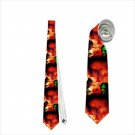 Necktie skull pumpkin witch horror halloween
