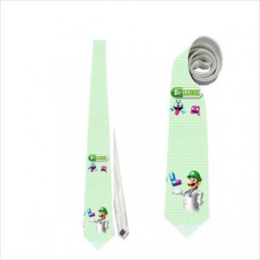 Necktie super mario dr. luigi