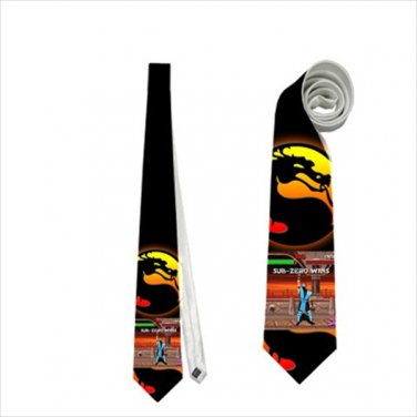 Necktie mortal combat scorpion sub zero