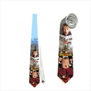 Necktie home alone