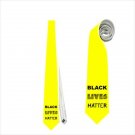 Necktie black lives matter