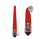 Necktie mulan romance tie grooms groomsman wedding