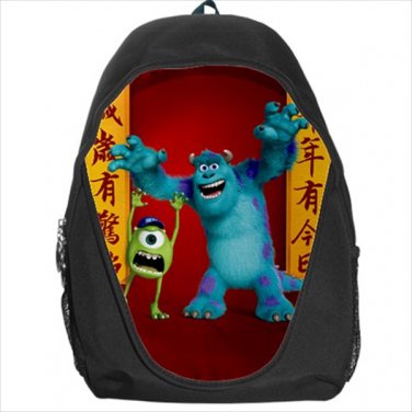 Sulley Monsters university inc. mike wazowski sullivan backpack bookbag