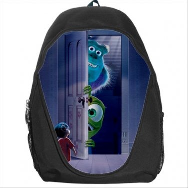 Sulley Monsters university inc. mike wazowski sullivan backpack bookbag