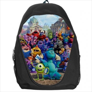 Sulley Monsters university inc. mike wazowski sullivan backpack bookbag
