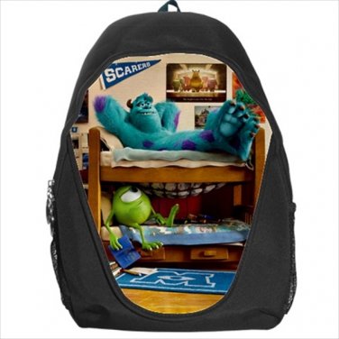 Sulley Monsters university inc. mike wazowski sullivan backpack bookbag