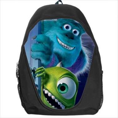 Sulley Monsters university inc. mike wazowski sullivan backpack bookbag