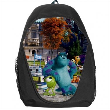 Sulley Monsters university inc. mike wazowski sullivan backpack bookbag