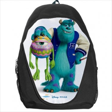 Sulley Monsters university inc. mike wazowski sullivan backpack bookbag