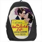 It's a wonderful life backpack bookbag