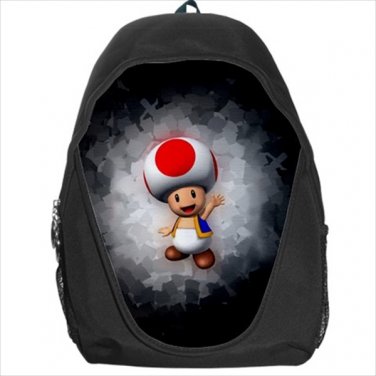 Toad super MArio backpack bookbag