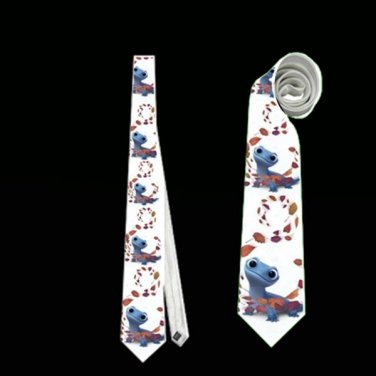 Necktie frozen
