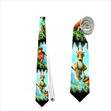 Necktie ice age scrat mammoths manfred sable toothed tiger