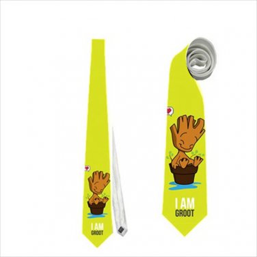 Necktie gotg baby groot guardians galaxy tie