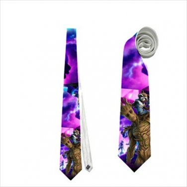 Necktie gotg groot rocket raccoon guardians galaxy tie