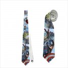 Necktie captain america hulk vision black widow superhero avengers cosplay wedding