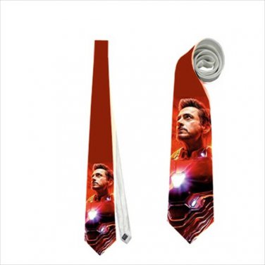 Necktie iron man tony stark superhero avengers cosplay wedding