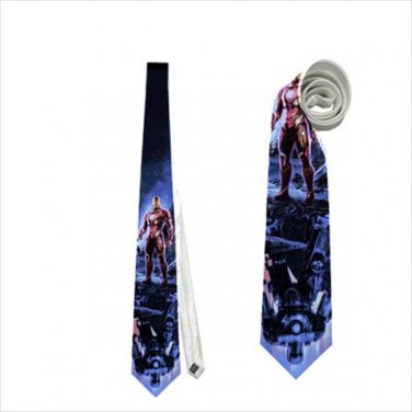 Necktie iron man tony stark superhero avengers cosplay wedding