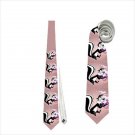 Necktie pepe le pew skunk saint valentine st valentine's day