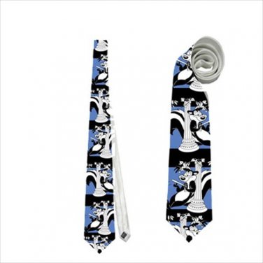 Necktie pepe le pew skunk saint valentine st valentine's day