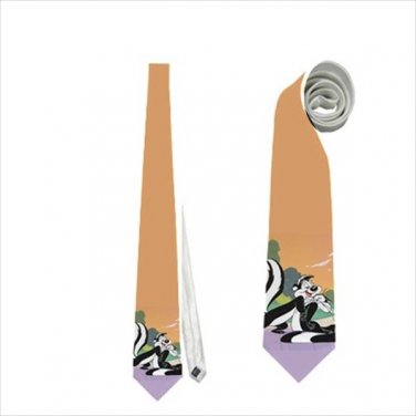 Necktie pepe le pew skunk saint valentine st valentine's day