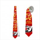 Necktie pepe le pew skunk saint valentine st valentine's day