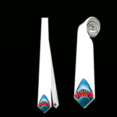 Necktie jaws shark halloween horror tie roleplay cosplay wedding