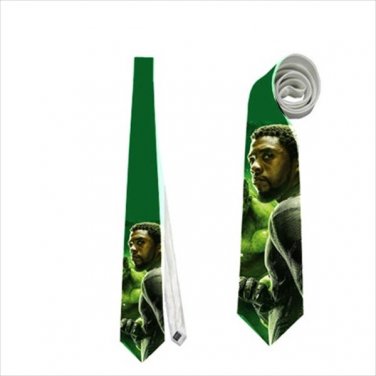 Necktie black panther