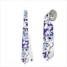 Necktie one hundred and one dalmatians 101 dogs tie grooms groomsman wedding