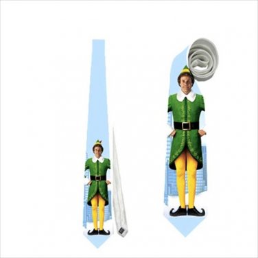 Necktie Elf funny christmas tie will ferrell