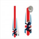 Necktie Austin Powers uk flag