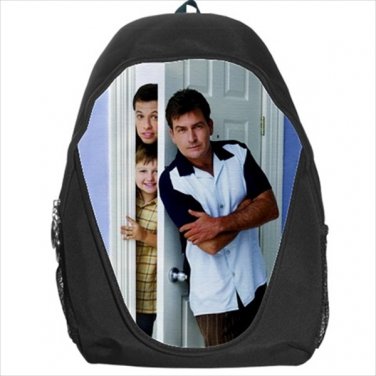 backpack two men and a half alan charlie harper