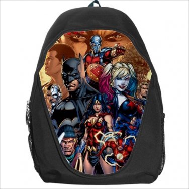 backpack batman wonder woman harley quinn