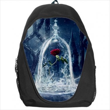 backpack beauty and the beast rose