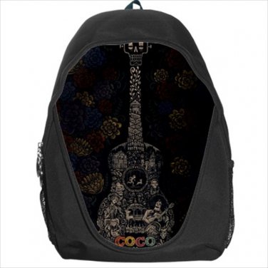 backpack coco dia de los muertos guitar