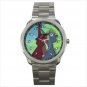 Sport metal watch squirrels the sword in the stone kissing kiss