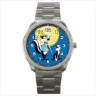 Sport metal watch Pepe le pew