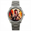 Sport metal watch hot shots charlie sheen
