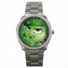 Sport metal watch inside out disgust