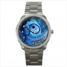 Sport metal watch inside out sadness