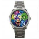 Sport metal watch inside out