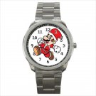 Sport metal watch super mario christmas