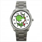 Sport metal watch yoshi super mario