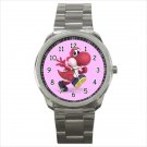 Sport metal watch yoshi super mario