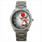 Sport metal watch toad super mario