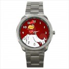 Sport metal watch leghorn rooster